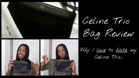 celine trio bag review